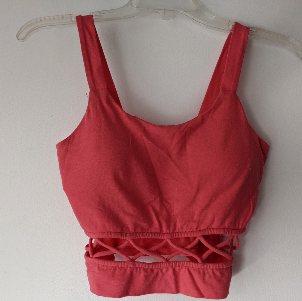 Pink Crop Tank
